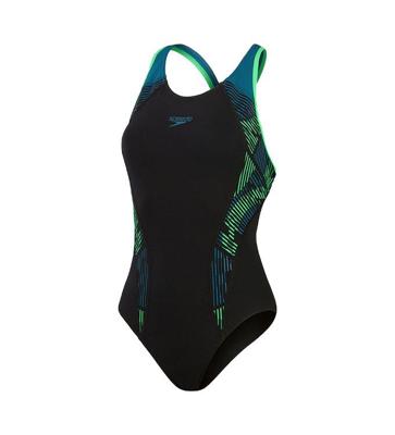 Speedo Eco+M Placem Laneback Badpak Dames 3XL/46