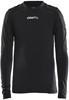 Craft 1906860 Pro Control Compression Tee LS JR - Black - 122/128 - thumbnail
