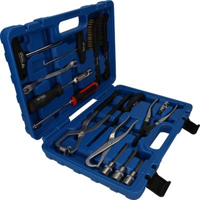 Brilliant Tools BT701250 Universele remtrommel en gereedschapset voor remschijven, 15-delig Brilliant Tools BT701250 Universele remtrommel en gereedschapset voor remschijven, 15-delig