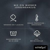 Schlafgut Schlafgut Soft Contact Jersey Flanel Hoeslaken L - 140x200 - 160x200 556 Grey Deep - thumbnail