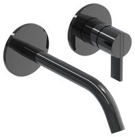 Inbouw Wastafelmengkraan IVY Pact 2-gats Coldstart Zwart Chroom PVD IVY - thumbnail