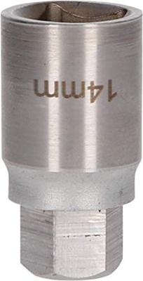 KS Tools 460.5296 Adapter van 14 mm buitenzeskant naar 1/2 buitenvierkant
