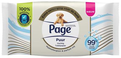 Page Puur Vochtig Toiletpapier Page Puur Vochtig Toiletpapier