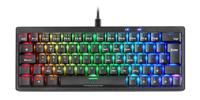Gaming Keyboard Mars Gaming MKMINIPROYES Zwart Qwerty US - thumbnail
