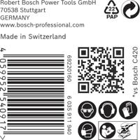Bosch Accessoires Expert M480 schuurnet voor vlakschuurmachines 93 x 186 mm, K100 - 1 stuk(s) - 2608900753 - thumbnail