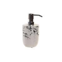 Zeepdispenser DKD Home Decor Zwart Cement Wit - thumbnail