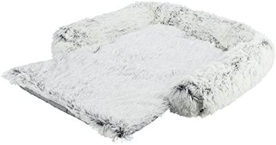 TRIXIE Harvey 38045 stoelbeschermer gestoffeerd vierkant 70 × 90 cm wit/zwart