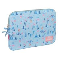 Laptophoes Frozen Ice magic Blauw 15,6'' 39,5 x 27,5 x 3,5 cm - thumbnail