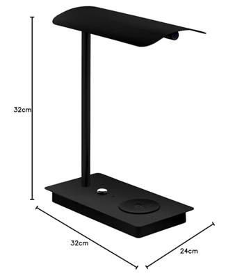 Eglo Zwarte bureaulampArenaza - 99829