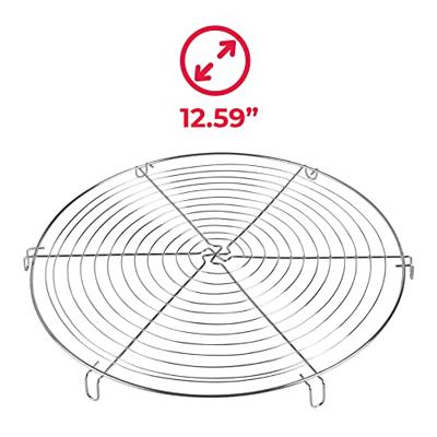 Metaltex dolceforno taartrooster rond 32 cm vertind luxe - thumbnail