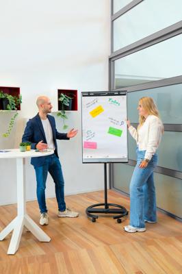 Flipover legamaster sketch easy mobiele ronde voet