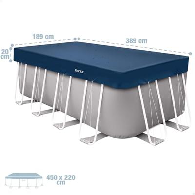 Winterafdekking - INTEX - Rechthoekig zwembad - 4,00m x 2,00m - Bescherming tegen vuil