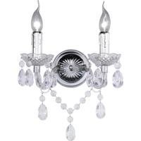 LED Wandlamp - Wandverlichting - Trion Lucy - E14 Fitting - Rond - Helder - Aluminium - thumbnail