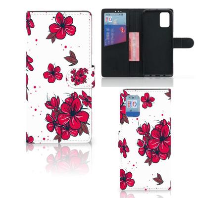 Samsung Galaxy A02s | M02s Hoesje Blossom Red Samsung Galaxy A02s | M02s Hoesje Blossom Red