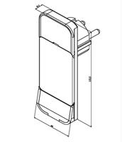 BACHMANN SmartPlug platte connector, met 3x geaarde stekkerdoos, wit, 1,6 m - thumbnail