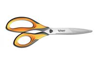 Maped schaar Ultimate, ft 21 cm, rechts en links, scherpe punt, oranje, RVS, blister van 1 stuk - thumbnail