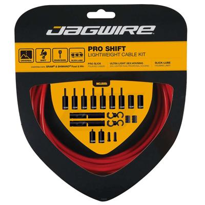 JAGWIRE 2x pro shift kit - red