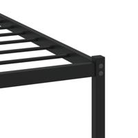 Bedframe met hoofdbord zonder matras bruin eikenkleur 80x200 cm - thumbnail