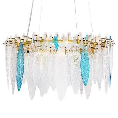 Beliani - MALACCA - Kroonluchter - Meerkleurig - Glas