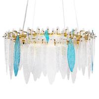 Beliani - MALACCA - Kroonluchter - Meerkleurig - Glas - thumbnail