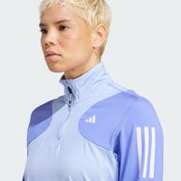 adidas OTR Half-Zip Longsleeve T-Shirt Dames - thumbnail