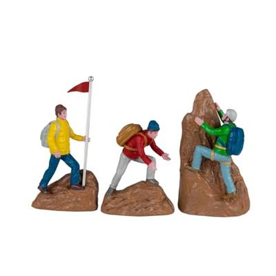 Lemax rock climbers s/3 kerstdorp figuur type 6 2024