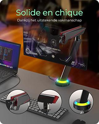 ICY BOX BOX IB-MSG303BL-T monitorarm ICY BOX BOX IB-MSG303BL-T monitorarm