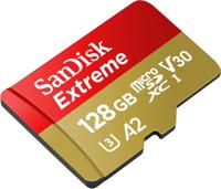 SanDisk Extreme MicroSDXC 128GB SD Adapter Action - thumbnail