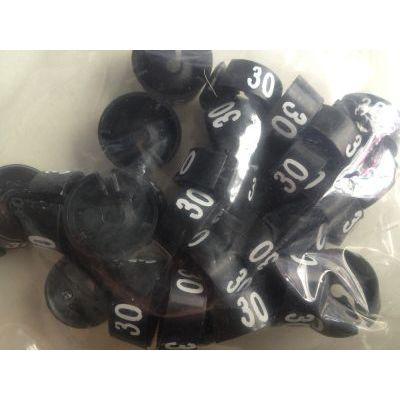 MB zwart/wit 30 voor op kledinghanger