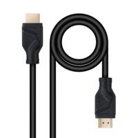 DVI-kabel NANOCABLE 10.15.8300 50 cm Zwart - thumbnail