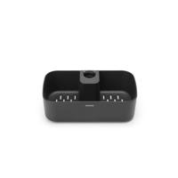 Brabantia ReNew douche caddy dark grey - thumbnail