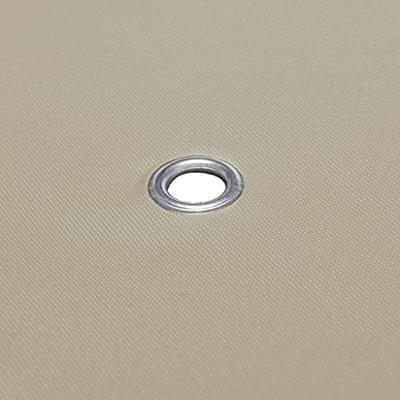 VidaXL Vervangend tentdoek prieel 310 g/m² 3x4 m beige