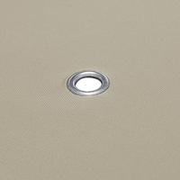 VidaXL Vervangend tentdoek prieel 310 g/m² 3x4 m beige - thumbnail