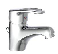 SCHÜTTE wastafelmengkraan batoni chroomkleurig