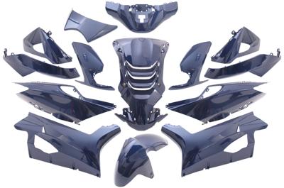 Edge Plaatset 14-delig voor peugeot speedfight 4 - blauw metallic