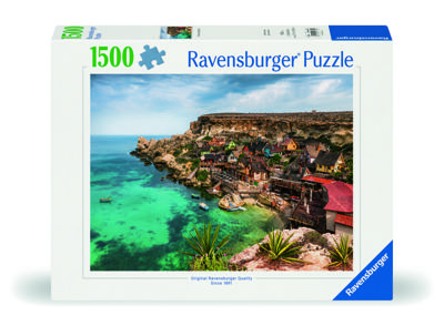 Ravensburger legpuzzel popeye village malta, 1500st.