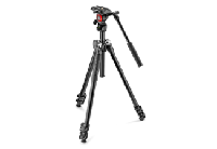 Manfrotto MK290LTA3-V Kit 290 Light con Testa Fluida Video, Nero - thumbnail