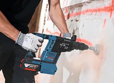 Bosch Professional GBH 18V-26 F Accu combihamer SDS-Plus 2,6J + snelwisselboorkop + stofafzuiging 18V 5.5Ah in L-Boxx - 061191000G - thumbnail