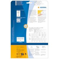 Etiket HERMA 4230 210x297mm A4 correctie wit 25stuks - thumbnail