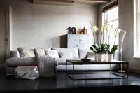 Elho brussels diamond orchideeën pot hoog 12,5 cm wit - thumbnail