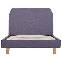 Bedframe stof lichtgrijs 90x200 cm - thumbnail