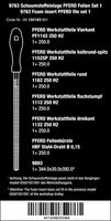 Wera 05150183001 Vijlenset, 6-delig 9783 schuimrubberen inlegstuk Pferd vijlen Set 1 Lengte 405 mm 1 stuk(s) - thumbnail