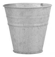Esschert Design zink bloempot 14 cm - thumbnail