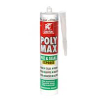 Griffon Poly Max® Afdichtingskit Fix & Seal Express Crystal Clear Koker 300g - 6150452 - thumbnail