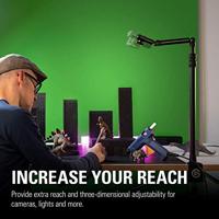 Elgato Flex Arm S, 2-sectie gelede arm voor camera's, verlichting en meer, Multi Mount Accessoire - thumbnail