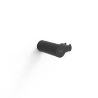 Handdouchehouder Tres Rond Ø 3.4x6.4x9.1 cm Mat Zwart - thumbnail