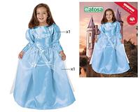 Kostuums voor Kinderen Th3 Party Blauw Fantasie (1 Onderdelen) - Maat: 7-9 Jaar - Maat: 7-9 Jaar - thumbnail