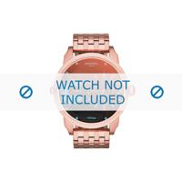 Diesel horlogeband DZ7336 Staal Rosé 22mm - thumbnail