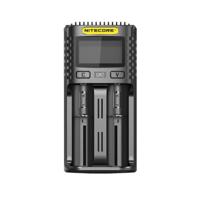 NiteCore UM2 Batterijlader LiFePO4, Li-ion, NiCd, NiMH 10440, 14500, 14650, 16340, 16500, 16650, 17350, 17500, 17650, 18350, 18490, 18500, 18650, 18700, 20700, - thumbnail