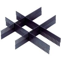 Adam Hall 87402P1 racklade vakverdeler 2U P1 (p/stuk) - thumbnail